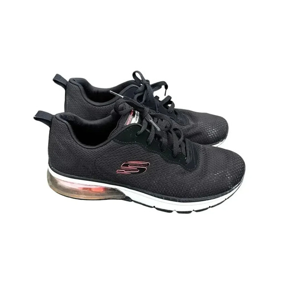 Skechers Rigby Air Women’s Athletic Running Shoes Size 10 Black - Picture 1 of 12